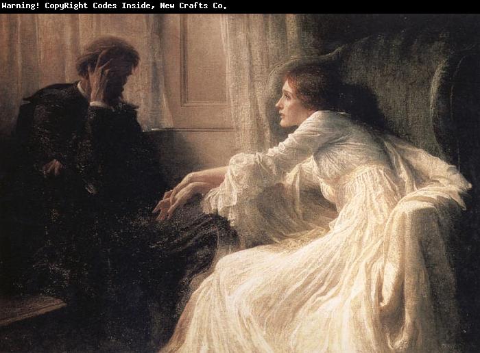 Sir Frank Dicksee The Confession